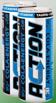 Action Energy Drink Cola