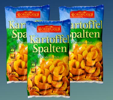 Bördegold Kartoffelspalten