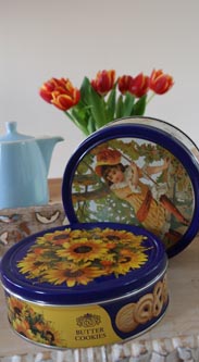 Butter Cookies in Schmuckdosen