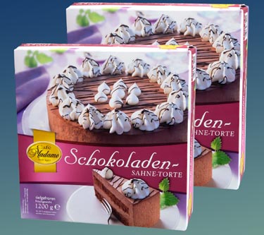 Cafe Madame Schokoladen-Sahne-Torte