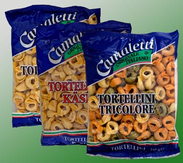 Tortellini versch. Sorten