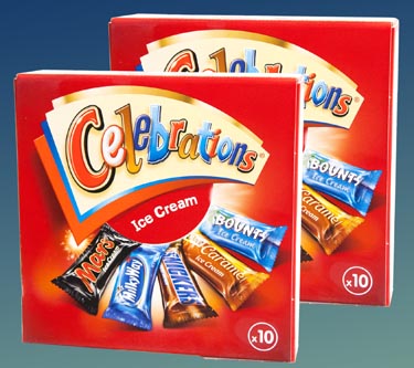 Celebrations Eiscreme