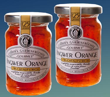 Collier Fruchtaufstrich Ingwer-Orange