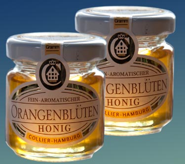 Collier Orangenbl&uuml;ten-Honig