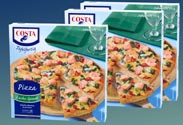 Costa Pizza Lachs-Spinat