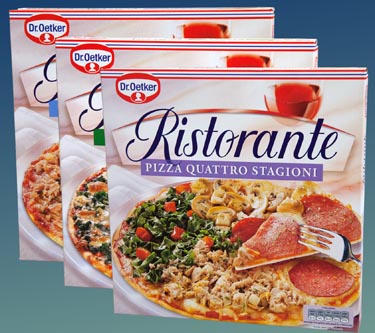 Dr. Oetker Pizza versch. Sorten
