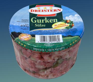 Dreistern Gurken-Sülze