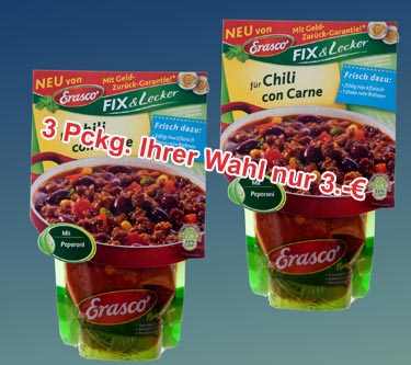 Erasco Fix für Chili con Carne