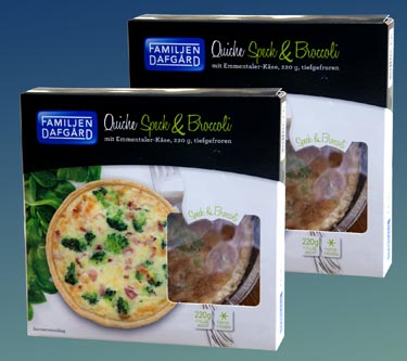 Quiche Speck-Brokkoli