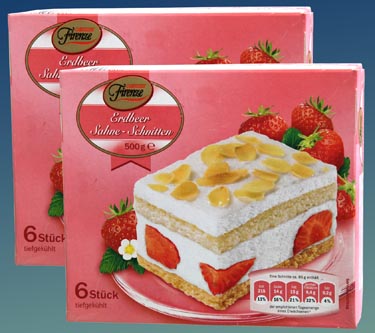 Erdbeer Quark Schnitte