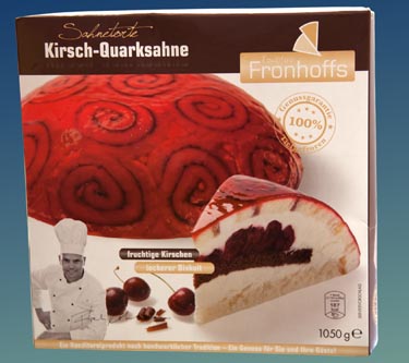 Kirsch-Quarksahne Torte