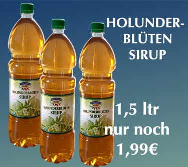 Holunderbl&uuml;tensirup