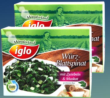 Iglo Würz-Blattspinat