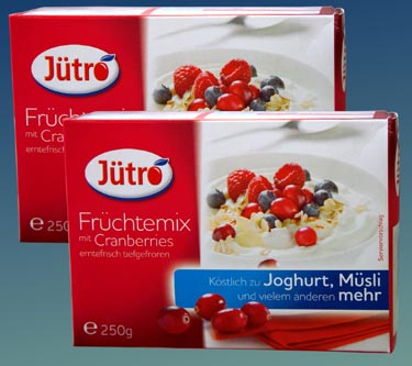 Früchtemix mit Cranberries