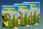 Lebensbaum- u. Zypressen-Dünger