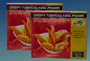 King Prawn / Garneelen paniert
