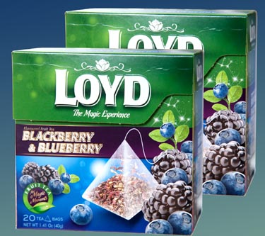 Loyd Tee - Brombeere u. Heidelbeere