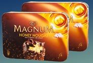 Magnum Honig-Nougat-Eis
