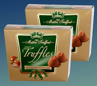 Maitre Truffaut Truffles Haselnuss-Flavour