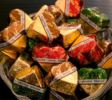 Schokolade m. Füllung