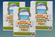 Jodiertes feines Meersalz
