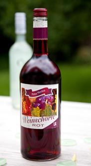 Mertes Weinschorle rot
