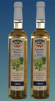 Holunderblütensirup