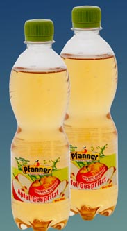 Pfanner Apfel gespritzt