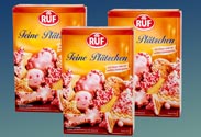Feine Plätzchen m. Zuckerglasur rosa