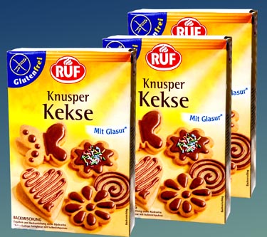 Knusperkekse Backmischung Glutenfrei