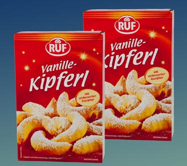 Ruf Vanille Kipferl Backmischung