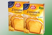 Zitronen-Kuchen Backmischung Glutenfrei
