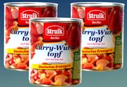 Struik Curry-Wurst-Topf