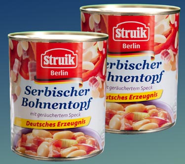 Struik Serbischer Bohnentopf