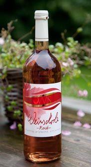 Weinschorle rose